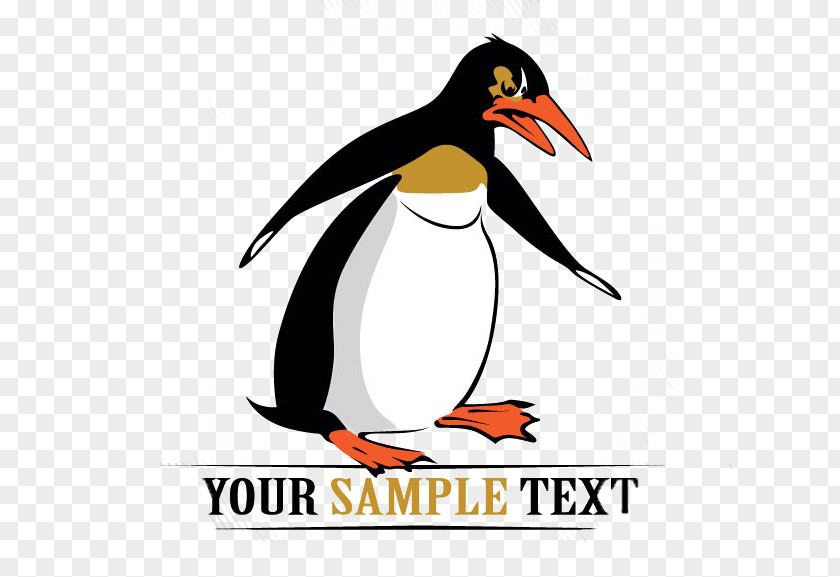 Penguin Painted Illustrator Clip Art PNG