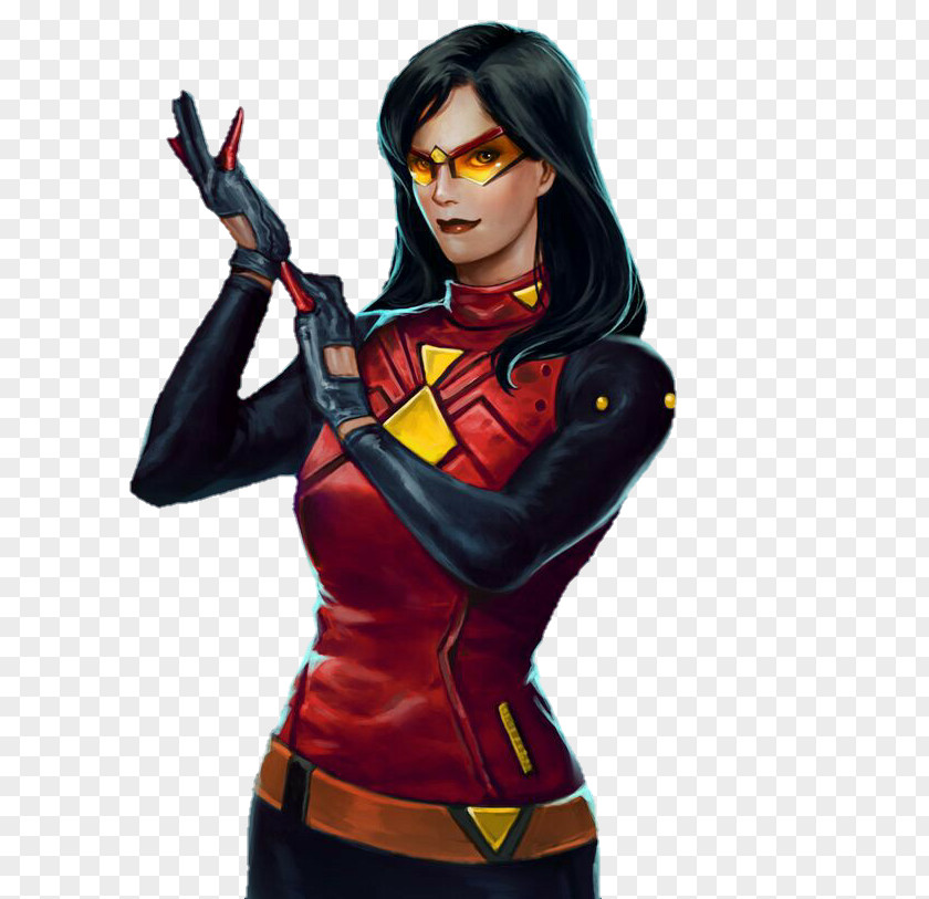 Spider Woman Spider-Woman (Gwen Stacy) Spider-Man Superhero Marvel Puzzle Quest PNG