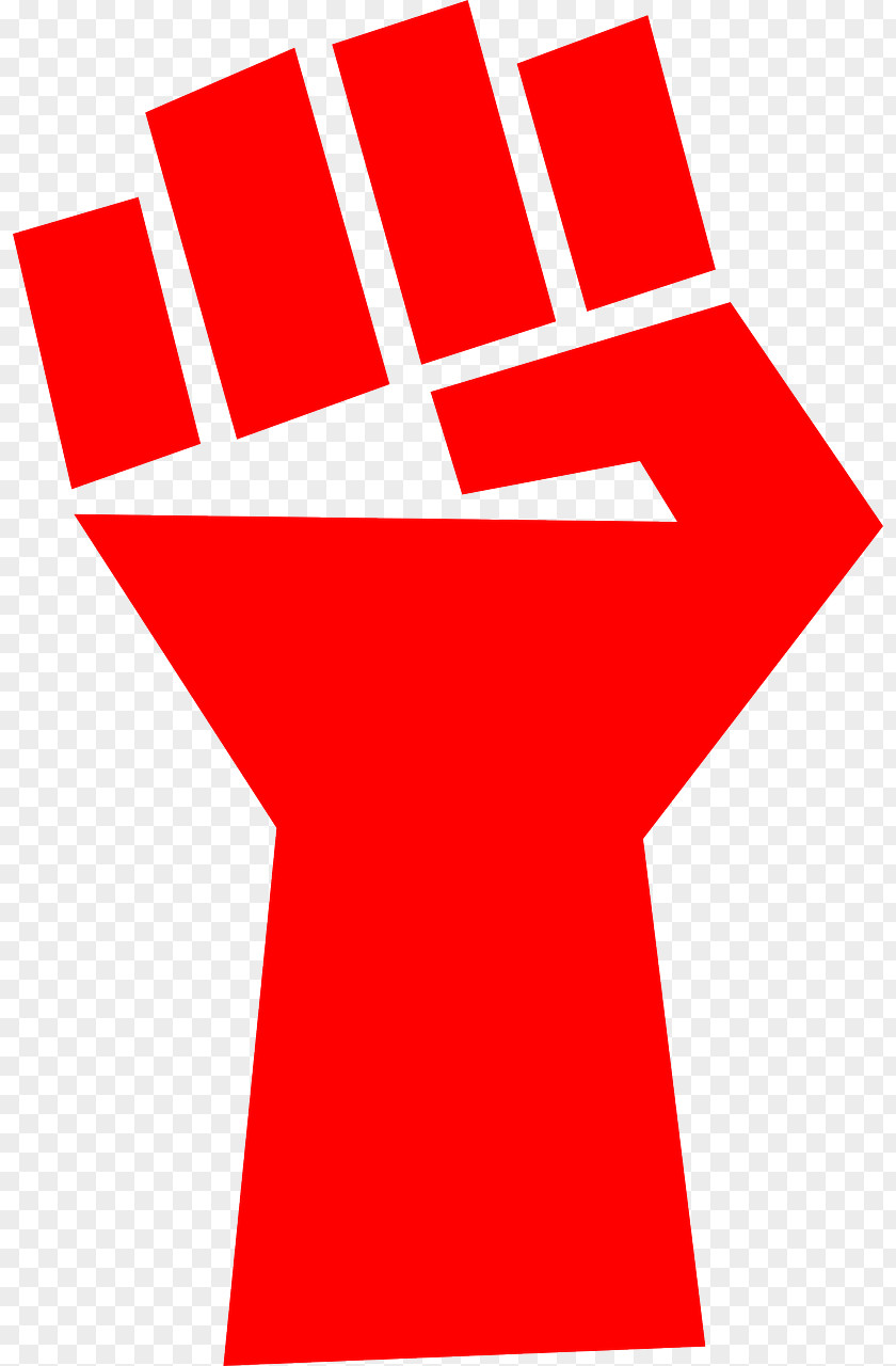 Symbol Raised Fist Vector Graphics Clip Art Image PNG