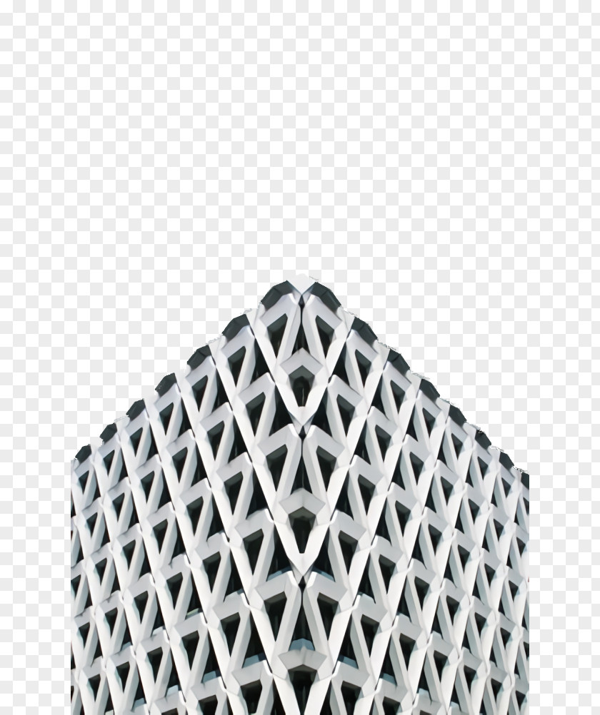 Triangle Metal Pattern Architecture Mesh PNG