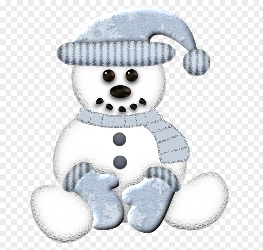 Cute Snowman Christmas Clip Art PNG