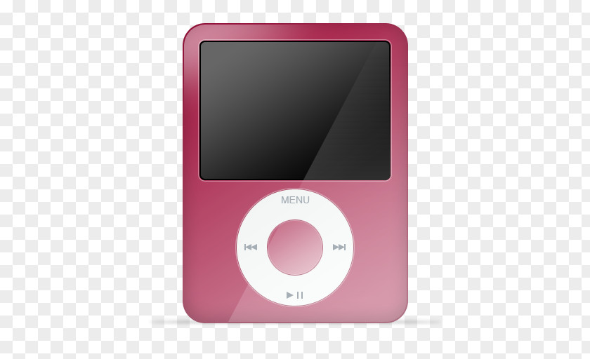 Design IPod Multimedia Pink M PNG