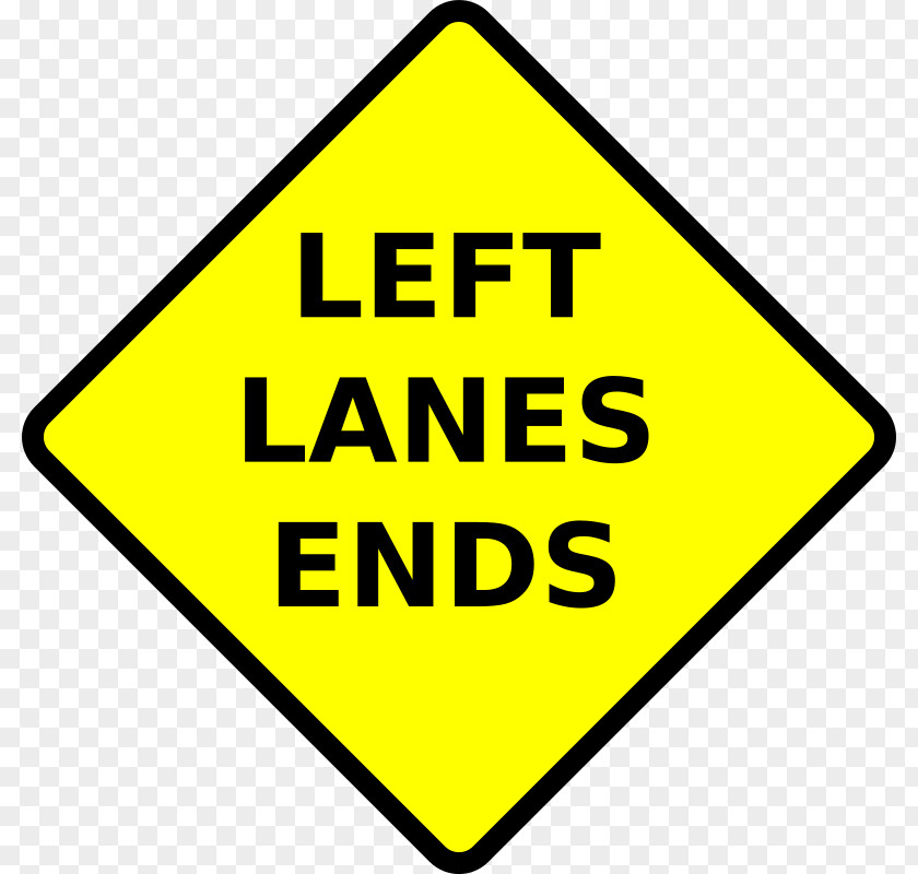 Lane Cliparts Traffic Sign Road Manual On Uniform Control Devices Dead End PNG