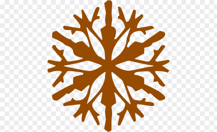 Personalized Snowflake Logo PNG