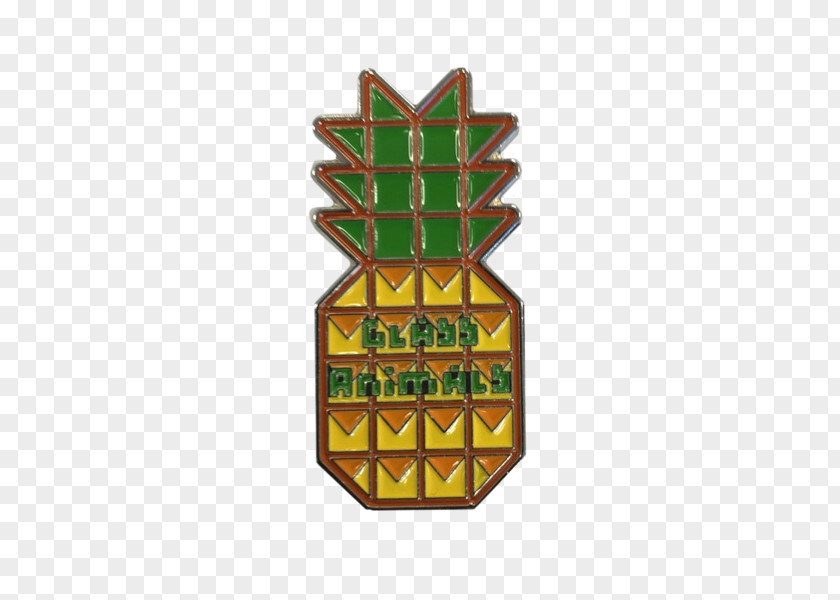 Pin Glass Animals Pineapple Badge Oxford PNG