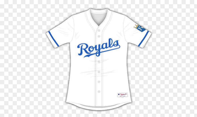 T-shirt Sports Fan Jersey Kansas City Royals Baseball Uniform PNG