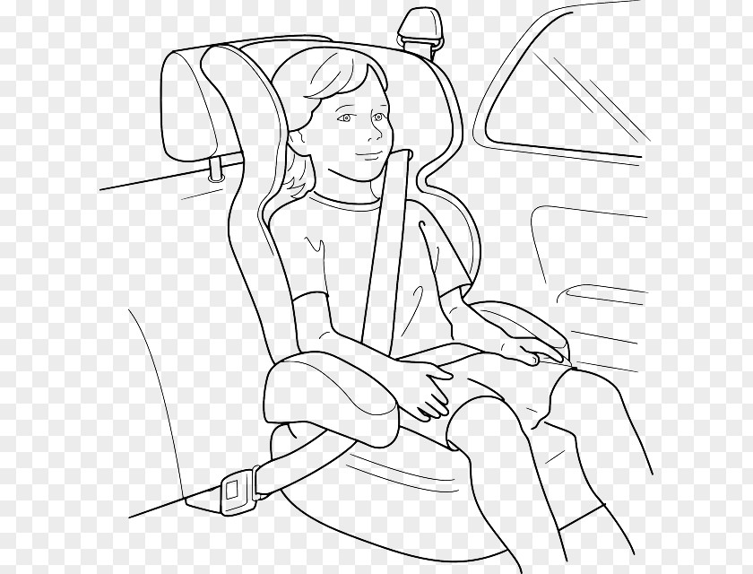Car Baby & Toddler Seats Seat Belt Clip Art PNG