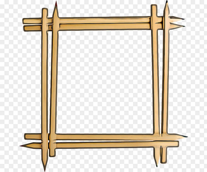 Furniture Picture Frame Angle Line Design Table PNG