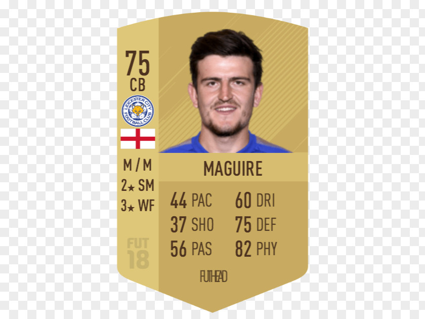 Harry Maguire Matthias Ginter FIFA 18 16 17 2018 World Cup PNG