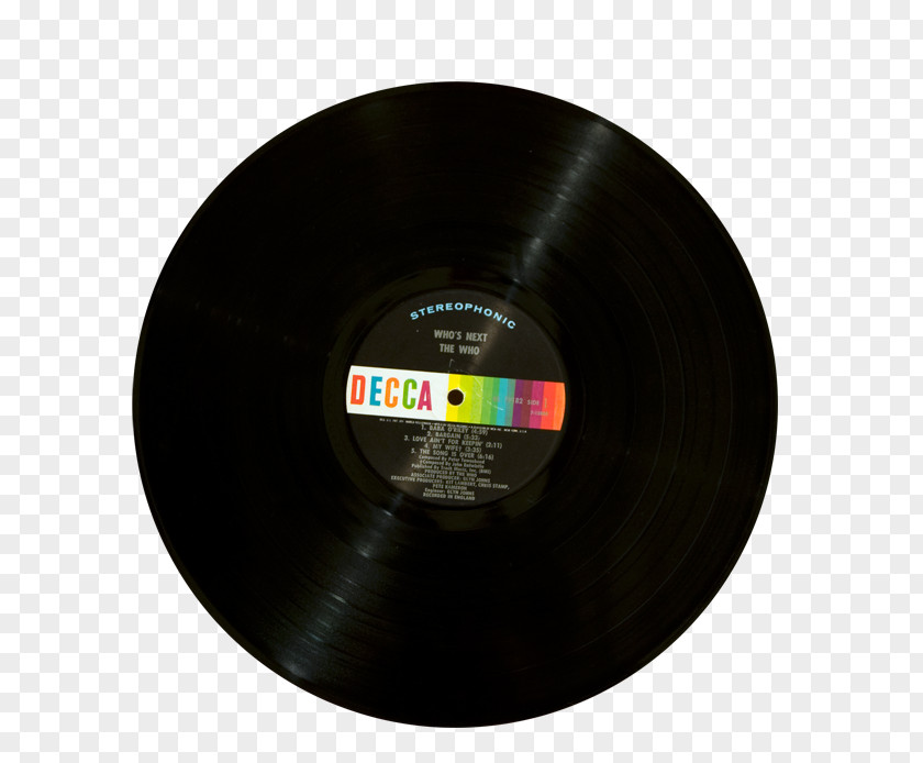 Psychedelia Phonograph Record LP PNG