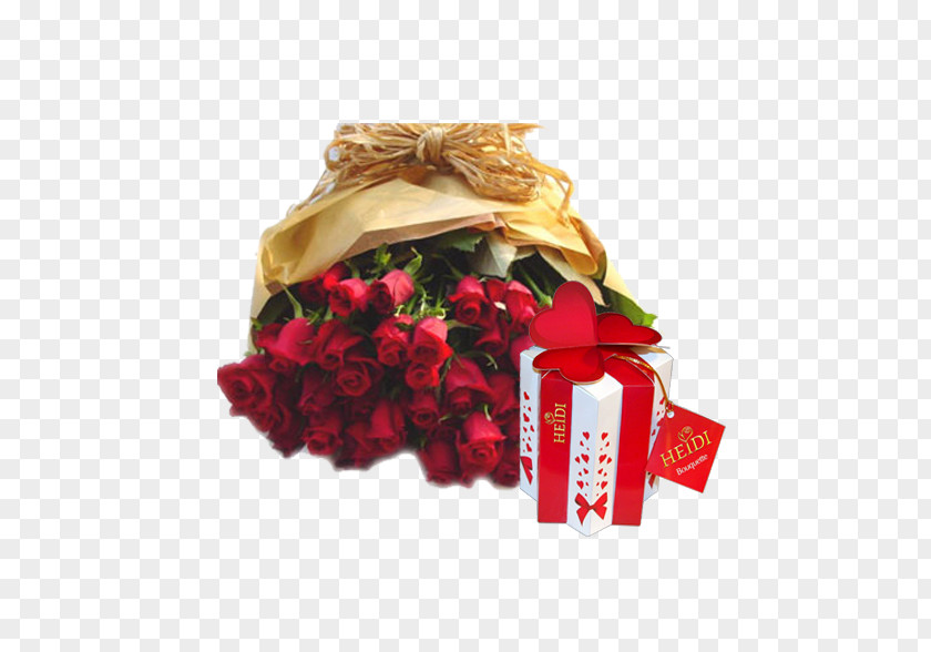 Bonbones Flower Bouquet Rose Valentine's Day Gift PNG
