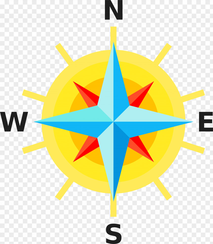 Cartoon Compass Cartography Clip Art PNG