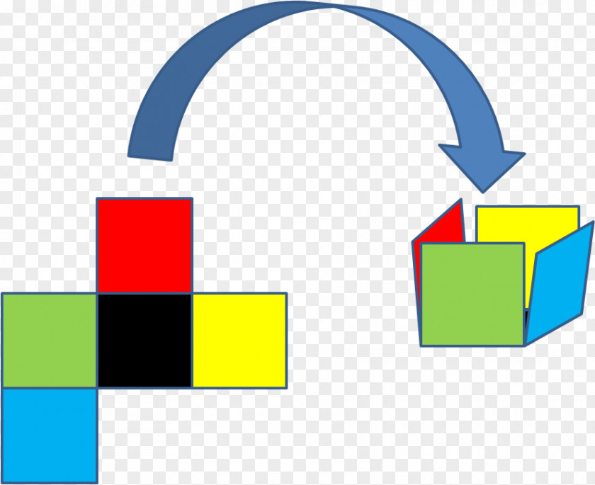 Each Child Net Cube Shape Three-dimensional Space Square PNG