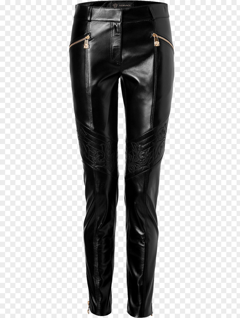 Pant Chanel Pants Leather Jeans Leggings PNG