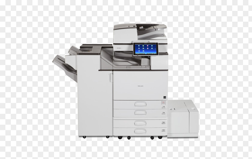 Printer Multi-function Ricoh Photocopier Image Scanner PNG