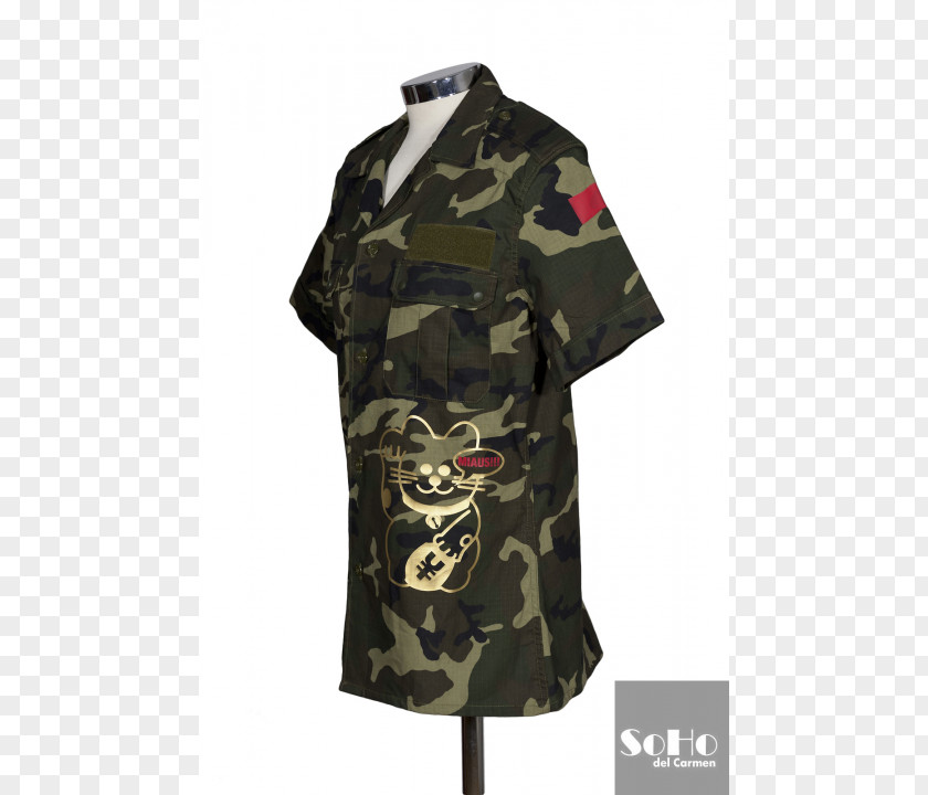 T-shirt Sleeve Military Camouflage Uniform PNG