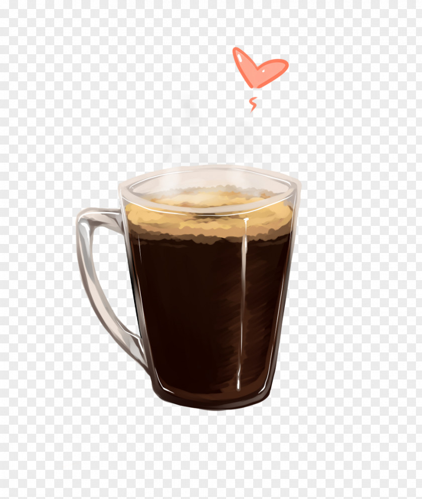 Watercolor Coffee Liqueur Ristretto Caffè Mocha Espresso Instant PNG