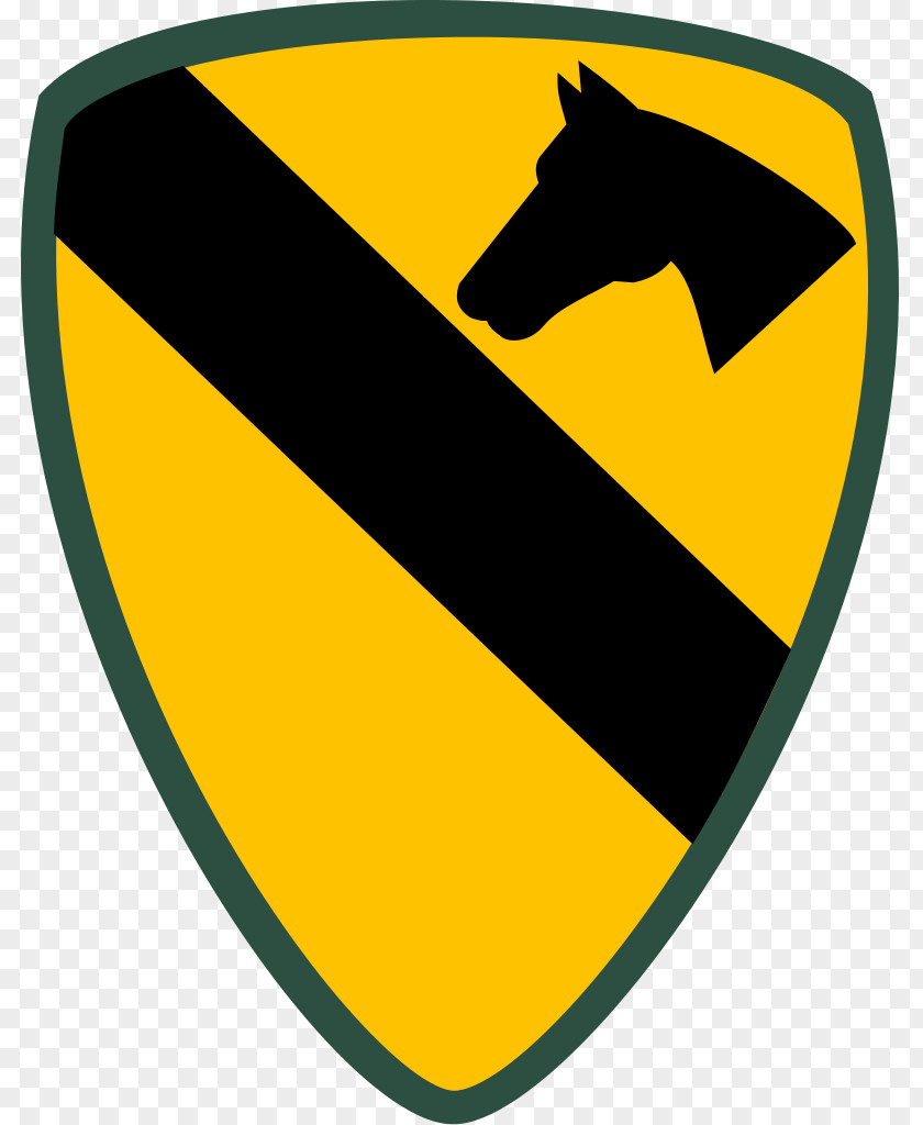 1st Fort Hood Cavalry Division Shoulder Sleeve Insignia PNG