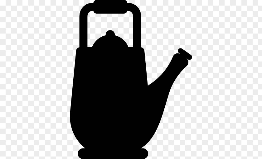 Black And White Kettle Silhouette PNG