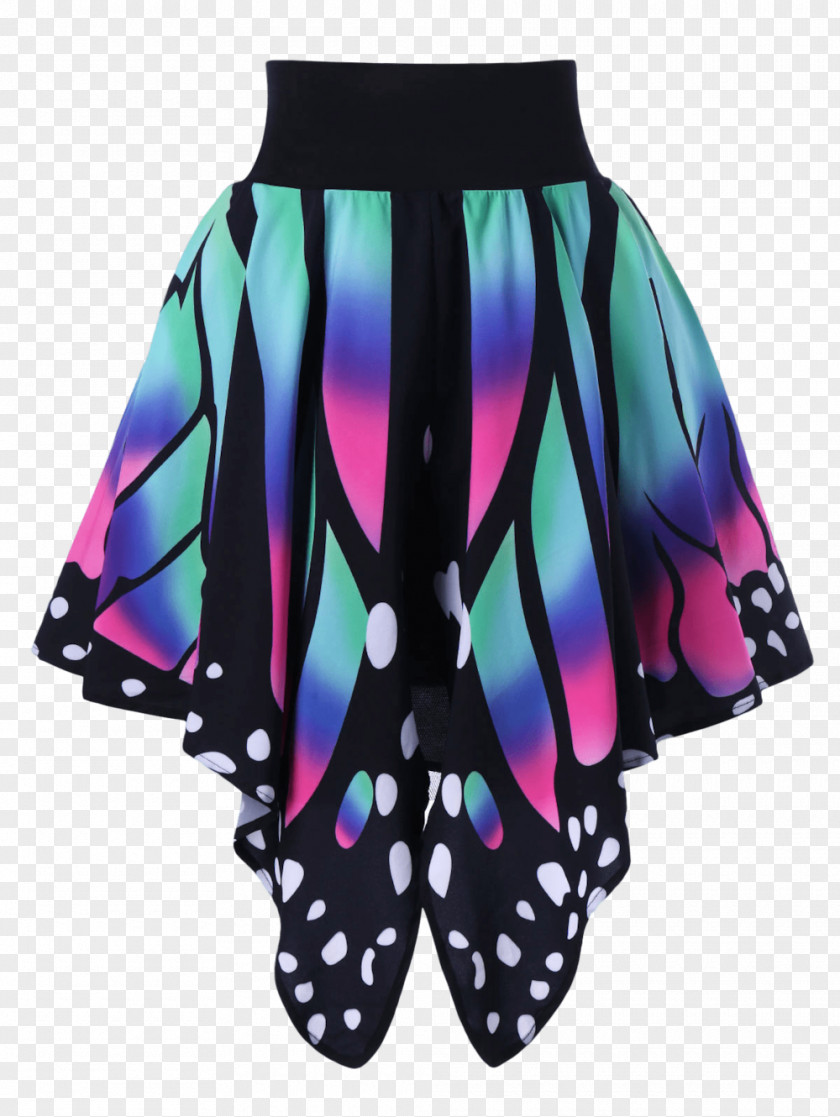 Butterfly Dress Skirt A-line Clothing Waist PNG