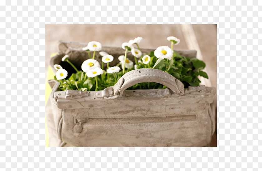 Design Floral Flowerpot PNG