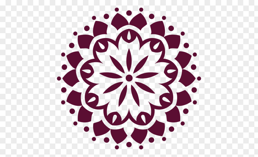 Flower Symmetry Floral Background PNG