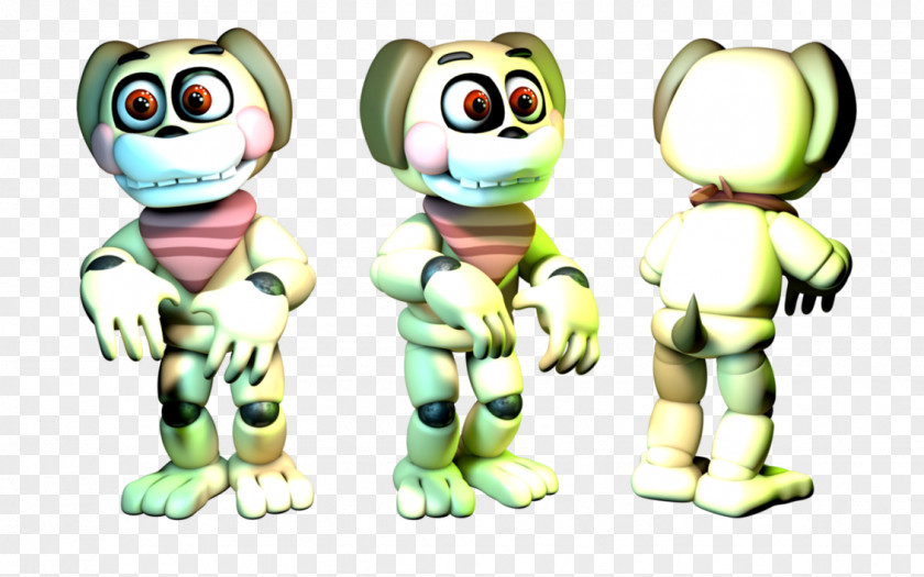 Gollum DeviantArt FNaF World Figurine Artist PNG