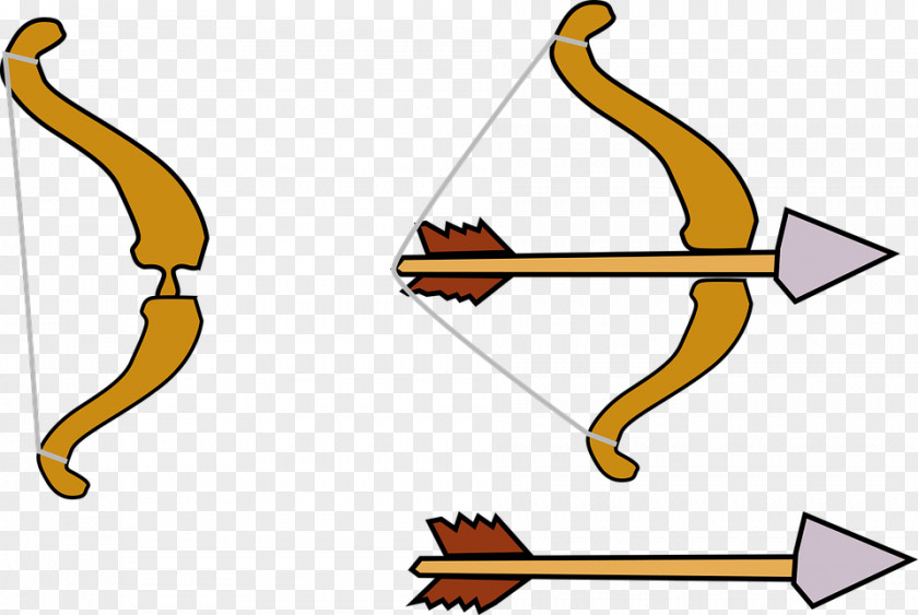 Ancient Legend Bow Arrow And Archery Clip Art PNG