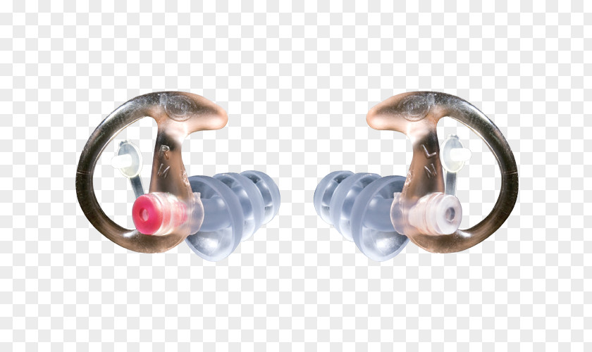 Earplugs Sonic Drive-In Earring Surefire Titan A Earplug Hearing Protection Device PNG