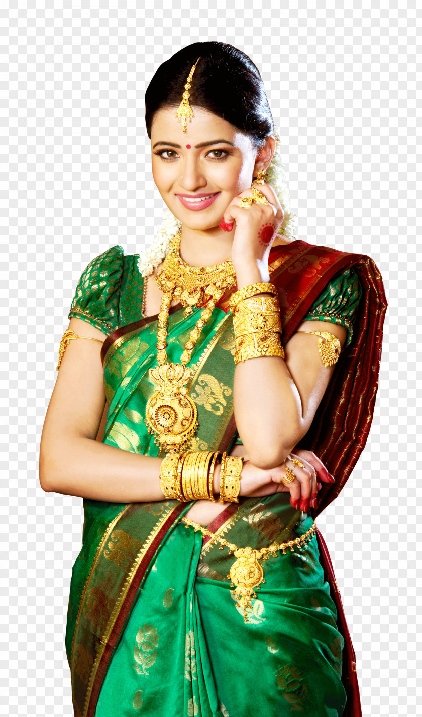 Jewellery Model Image Lalithaa Gold Jewelry Design Bride PNG
