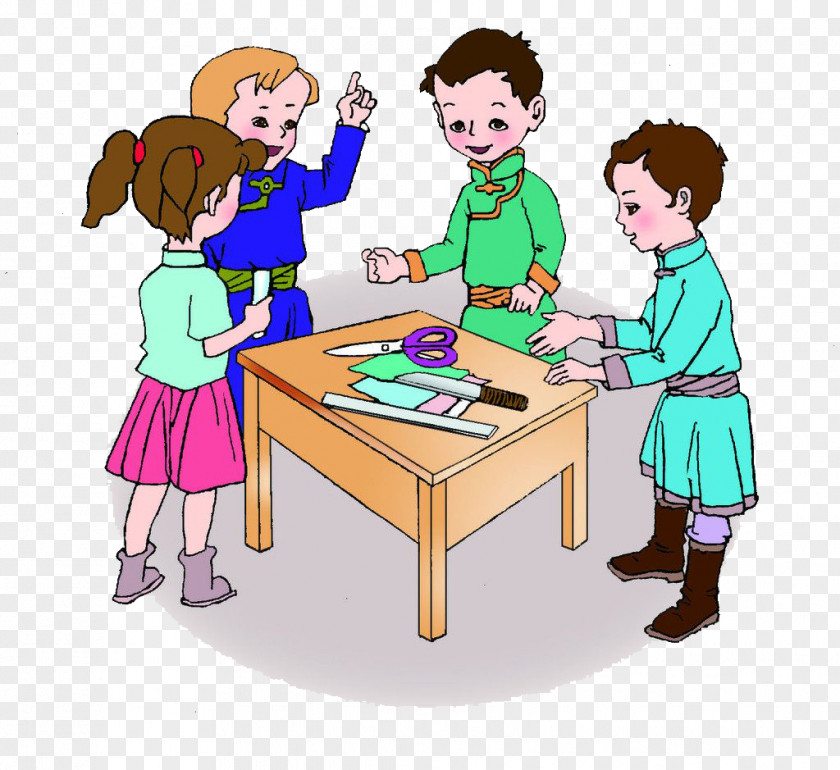 Table Child U0e01u0e32u0e23u0e4cu0e15u0e39u0e19u0e0du0e35u0e48u0e1bu0e38u0e48u0e19 Animation Cartoon Illustration PNG