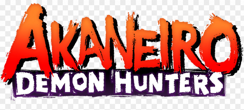 Akaneiro: Demon Hunters Logo Banner Brand PNG