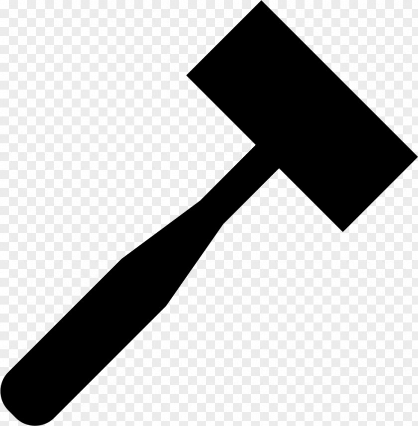 Marteau Hammer Silhouette Tool PNG