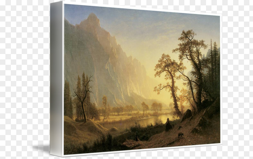 Painting Sunrise, Yosemite Valley Christ Handing The Keys To St. Peter Art PNG