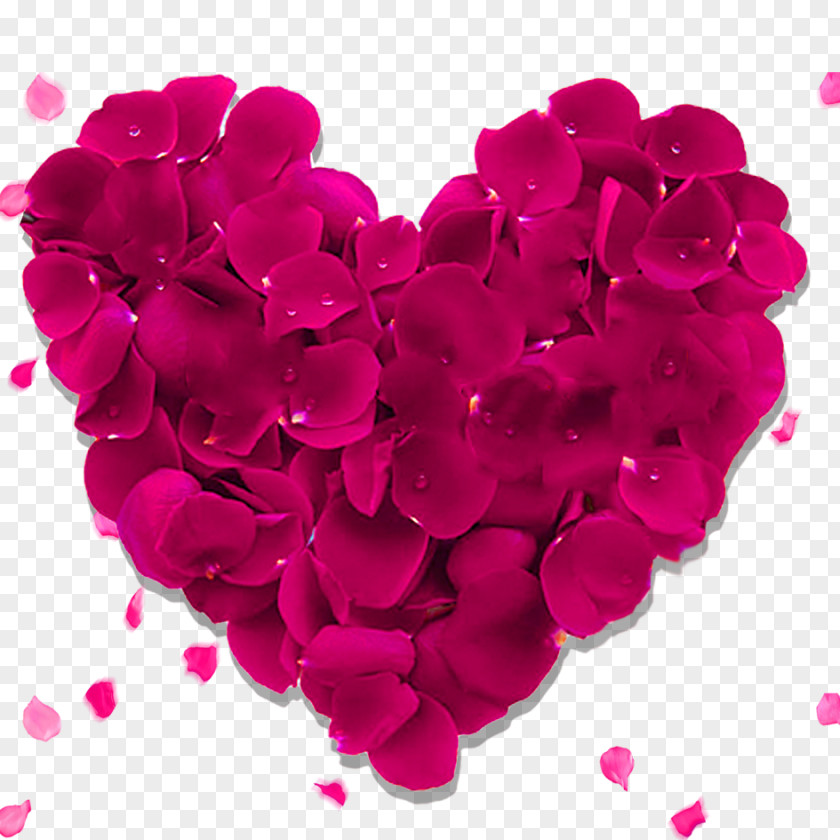 Rose Material Gift Valentine's Day Heart Flower Bouquet Birthday PNG