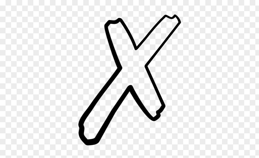 X Letter Clip Art PNG