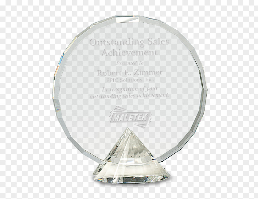Award Crystal Engraving Trophy Commemorative Plaque PNG