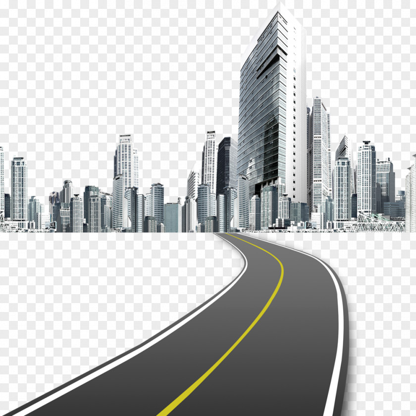City Streets Web Design Graphic Icon PNG
