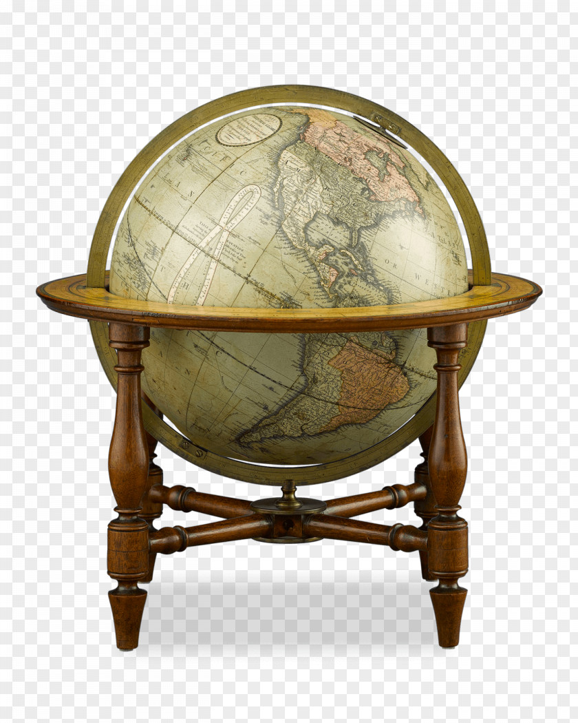 Globe Celestial Table World Furniture PNG