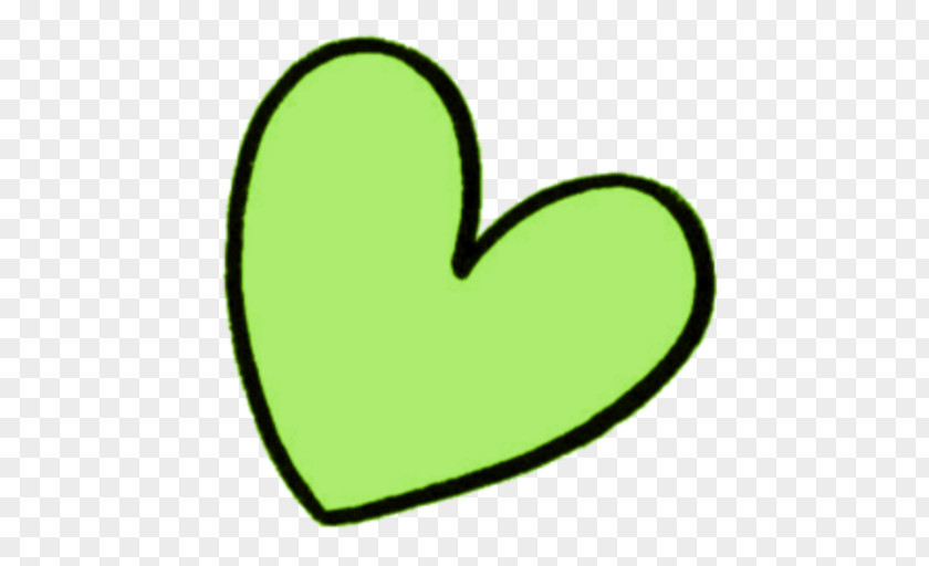 Leaf Line Heart Clip Art PNG