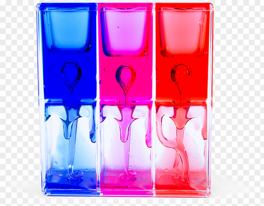 Liquid Motion Color Glass Bottle PNG