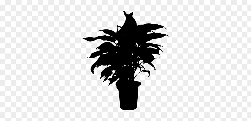 Plant Silhouette Houseplant Flowerpot PNG