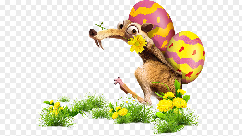 Sid Ice Age Manfred Scrat Diego PNG
