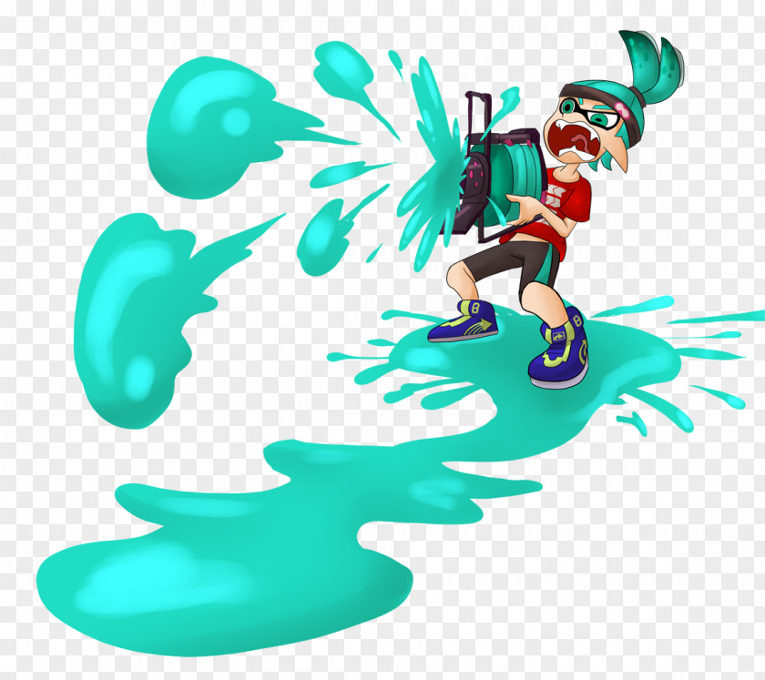 Splatoon Ink Vertebrate Figurine Legendary Creature Clip Art PNG