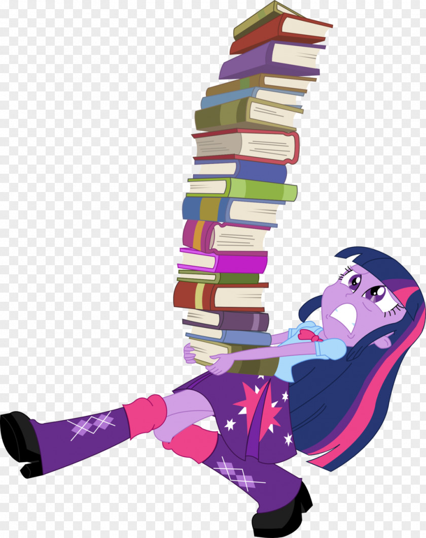 Study Hard Twilight Sparkle Book Rainbow Dash My Little Pony PNG