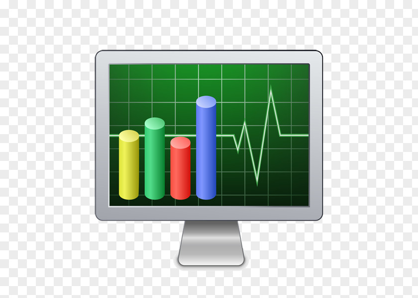 Computer Monitors Information Chart Clip Art PNG