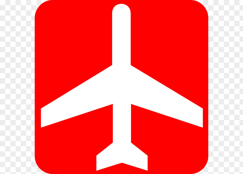 Red Airplane Cliparts Clip Art PNG