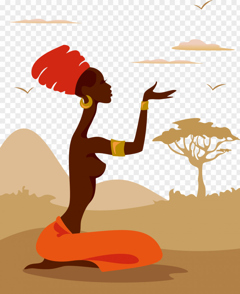 Vector Minority Women Silhouette Woman African American Illustration PNG