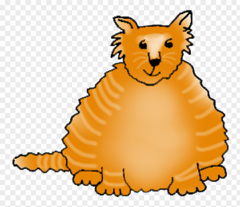 Fat Cat Kitten Clip Art PNG