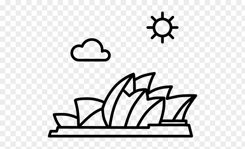 Opera Sydney House Drawing Monuments Of Australia Line Art PNG